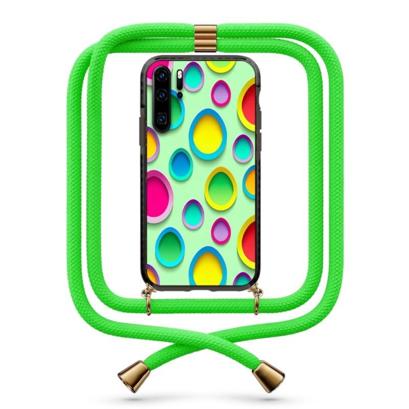 Dot pattern θήκη με κορδόνι & σχέδιο 9943 για Huawei P30 Pro