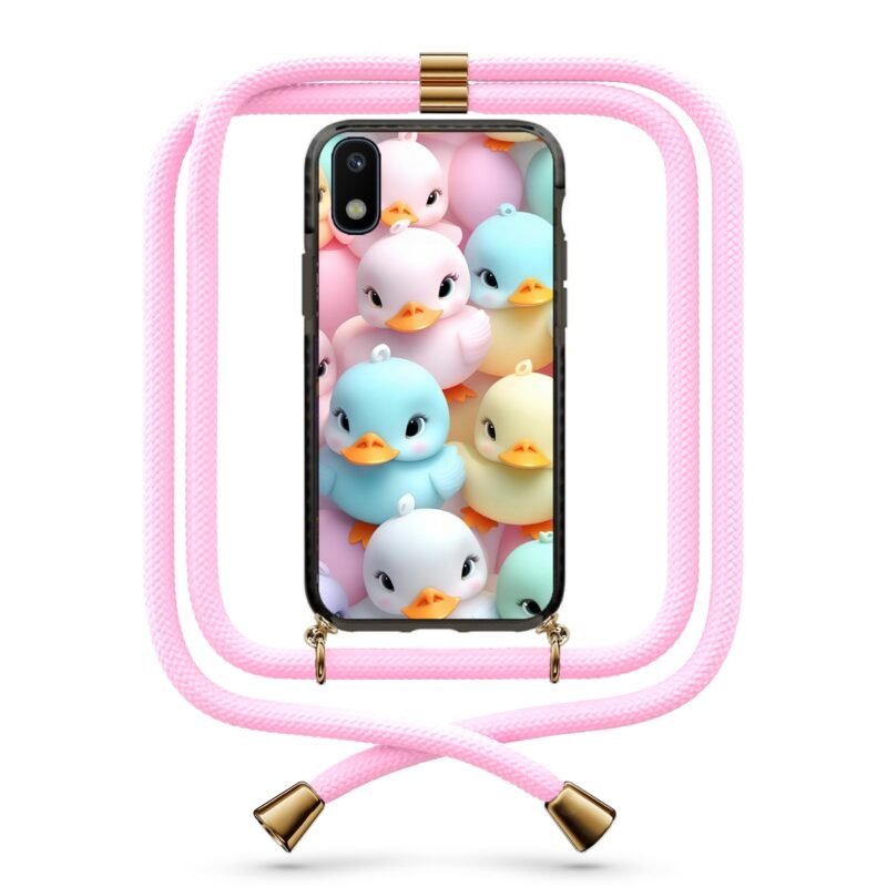Ducks θήκη με κορδόνι & σχέδιο 9822 για Galaxy A10