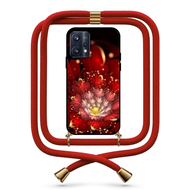 Flower θήκη με κορδόνι & σχέδιο 9720 για Realme 9 Pro Plus