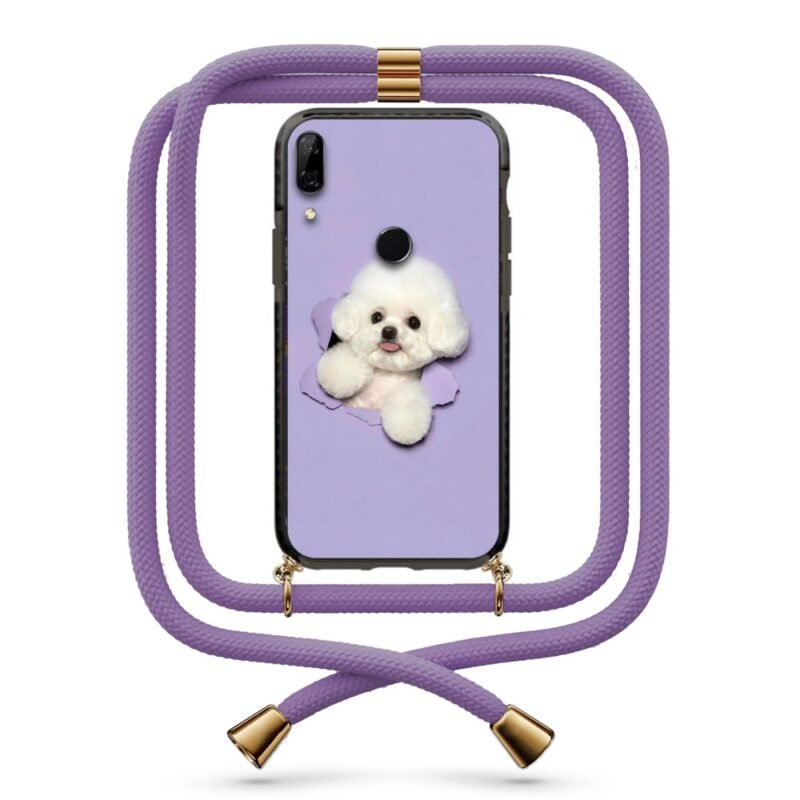 Dog out of wall θήκη με κορδόνι & σχέδιο 9846 για Huawei P Smart Z