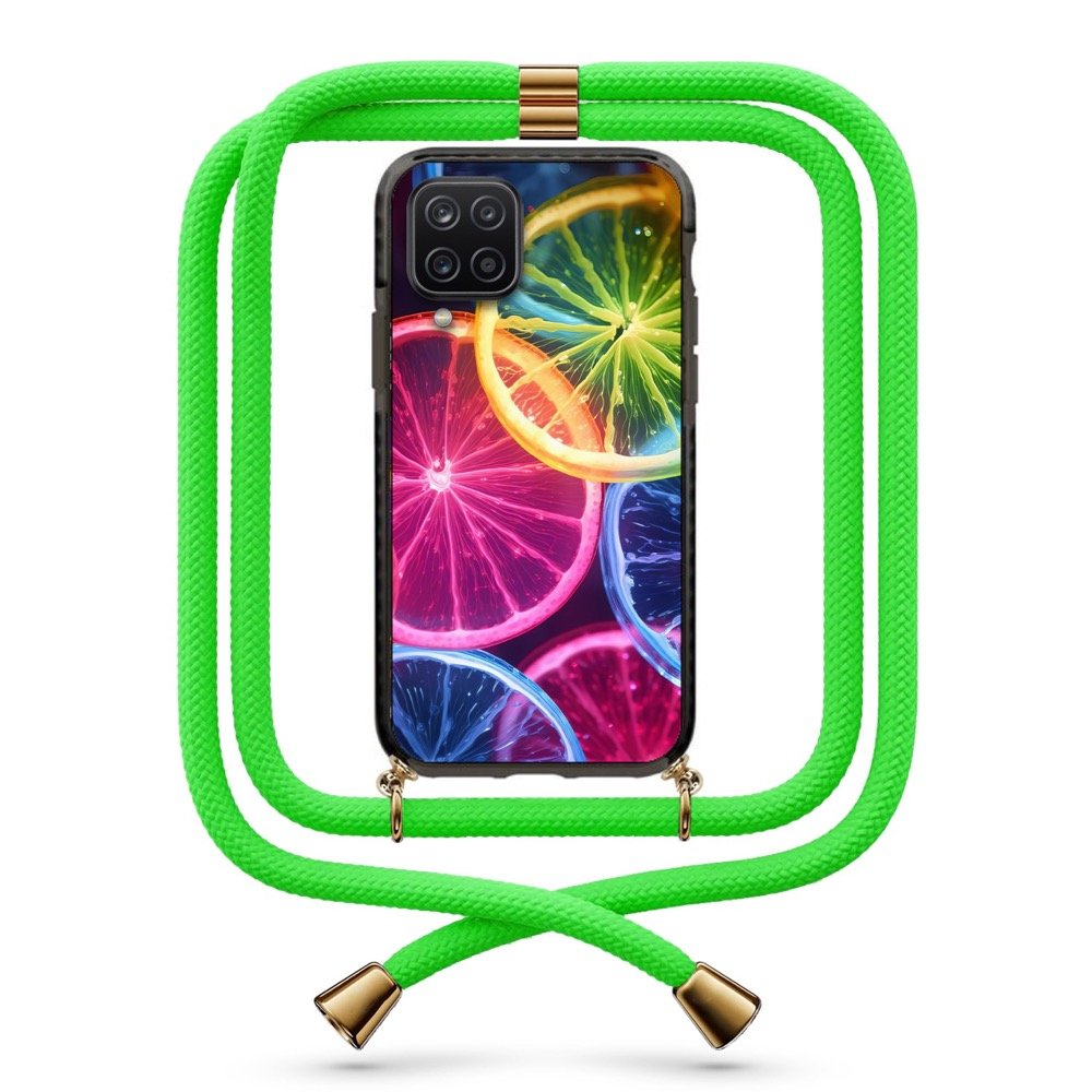 Citrus θήκη με κορδόνι & σχέδιο 9945 για Galaxy A12