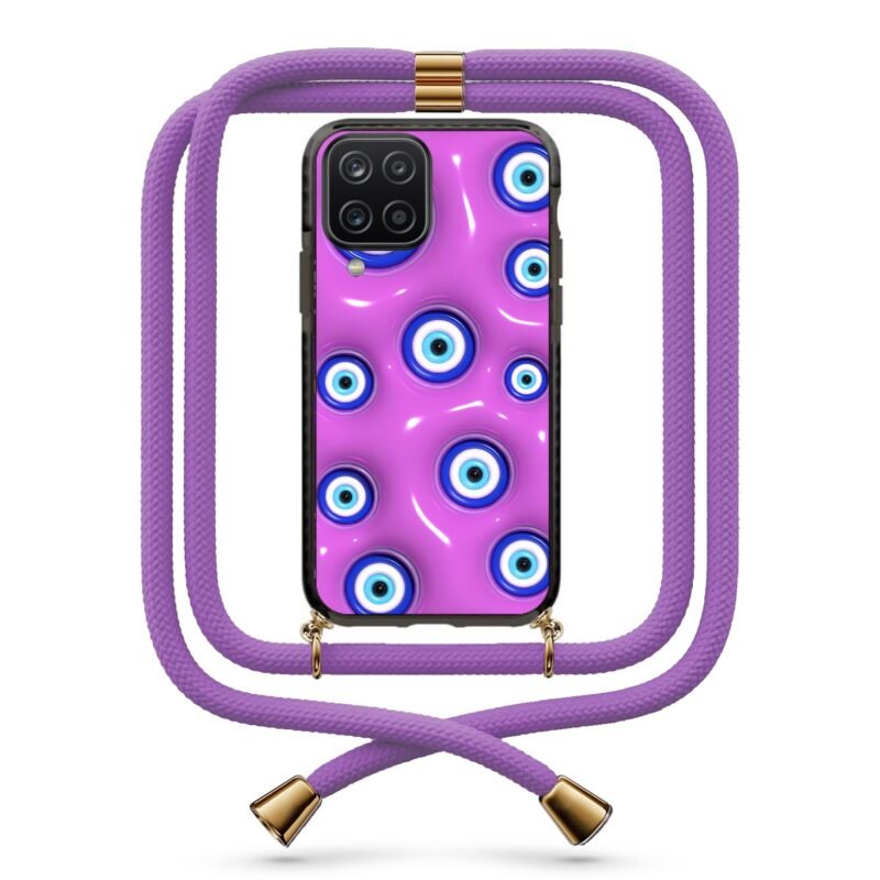 Evil eye θήκη με κορδόνι & σχέδιο 9794 για Galaxy A12
