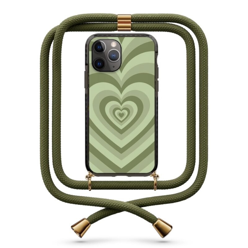 Heart illusion θήκη κινητού με κορδόνι 9946 γιά iPhone 11 Pro
