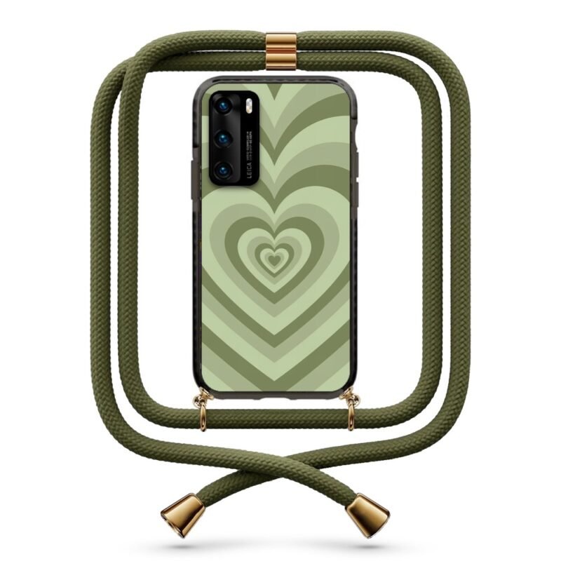 Heart illusion θήκη με κορδόνι & σχέδιο 9946 για Huawei P40