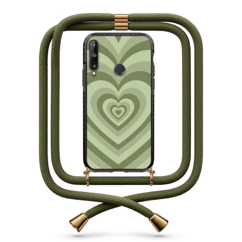 Heart illusion θήκη με κορδόνι & σχέδιο 9946 για Huawei P40 Lite E