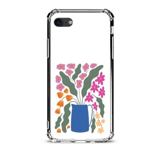 Flowers vase θήκη κινητού d1089 γιά iPhone SE 2022