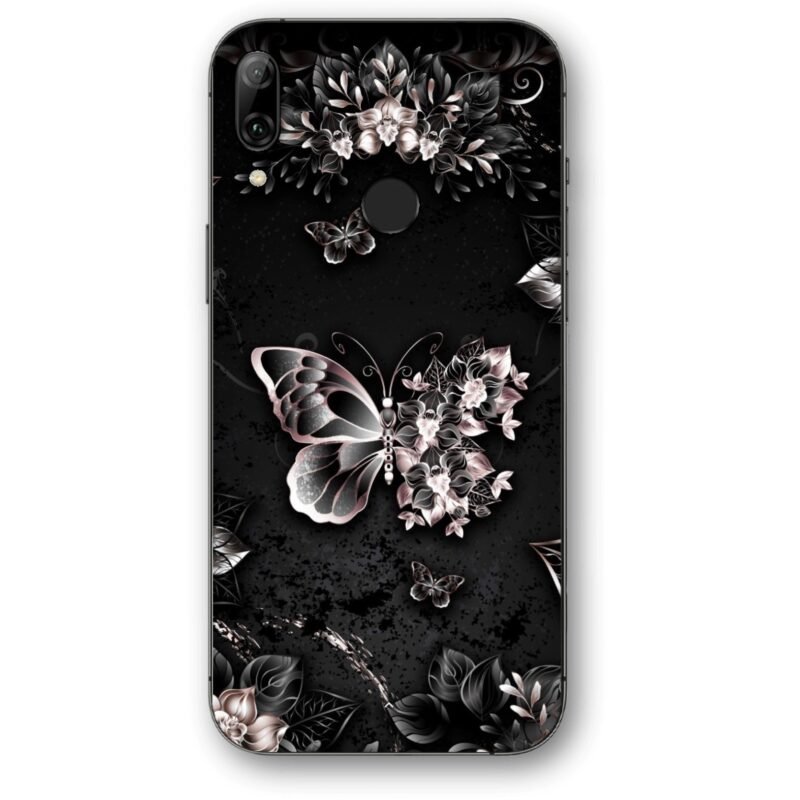 Butterfly floral θήκη κινητού 91321 για Honor 10 Lite