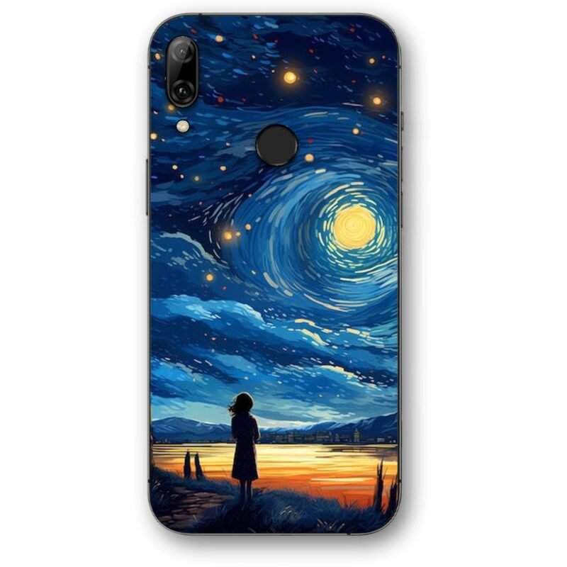 Night girl θήκη κινητού 91347 για Honor 10 Lite