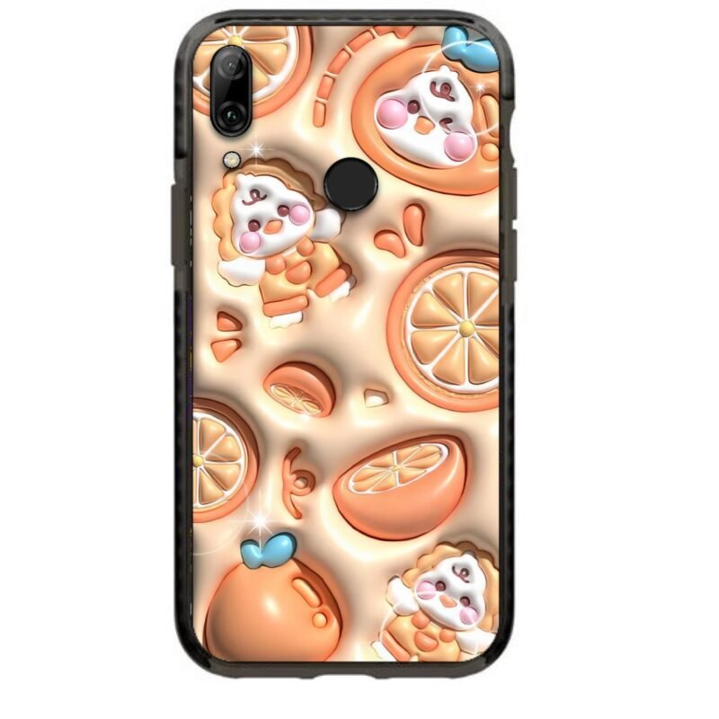 3d orange θήκη κινητού 91651 γιά Honor 10 Lite
