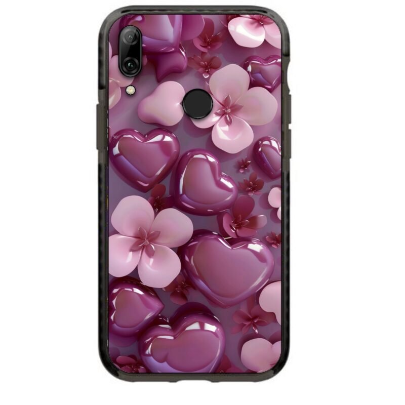 Flower hearts θήκη κινητού 91774 γιά Honor 10 Lite