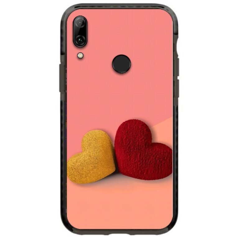 Double heart θήκη κινητού 91863 γιά Honor 10 Lite