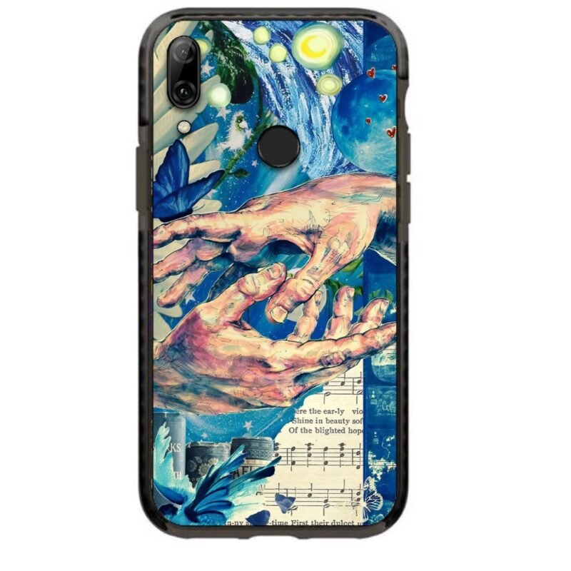 Touching hands θήκη κινητού 91869 γιά Honor 10 Lite