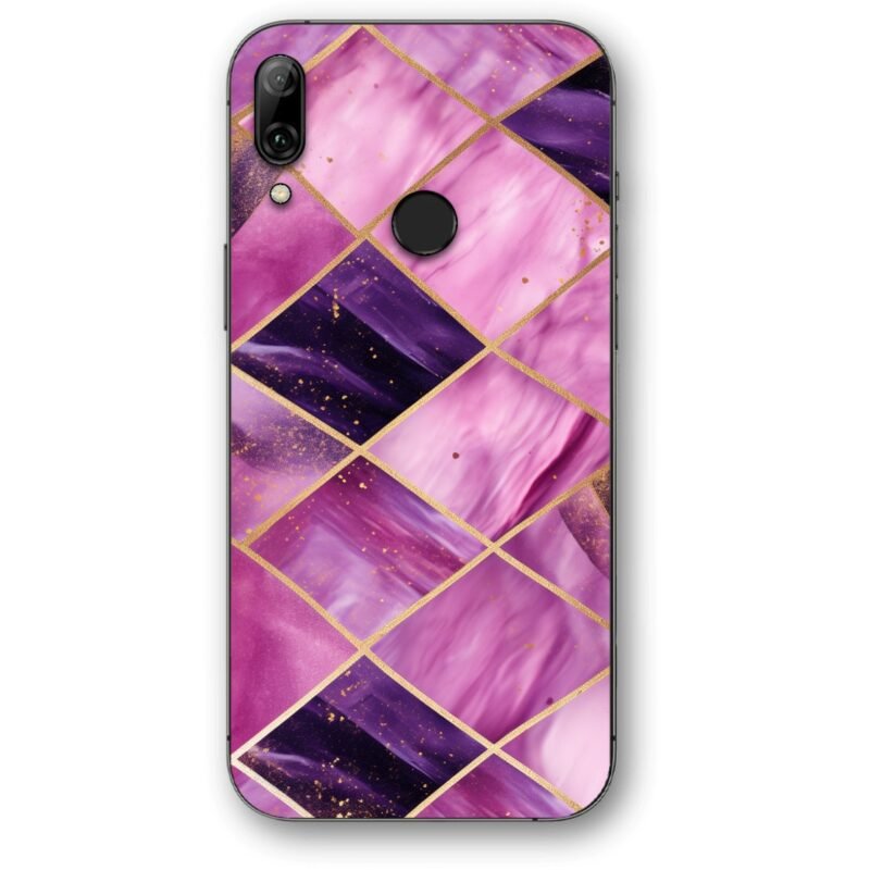 Rhomboid pattern θήκη κινητού 91172 για Honor 10 Lite