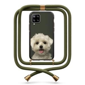 Cute dog θήκη με κορδόνι & σχέδιο 9947 για Galaxy A42