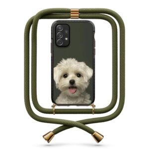 Cute dog θήκη με κορδόνι & σχέδιο 9947 για  Galaxy A72