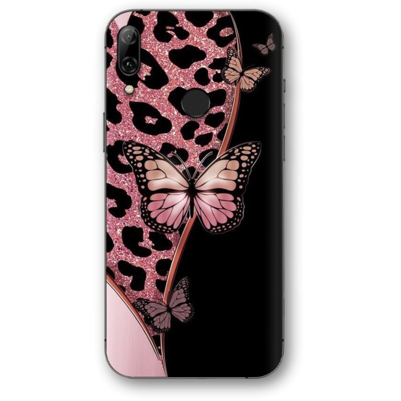 Leapard print butterfly θήκη κινητού 91197 για Honor 10 Lite