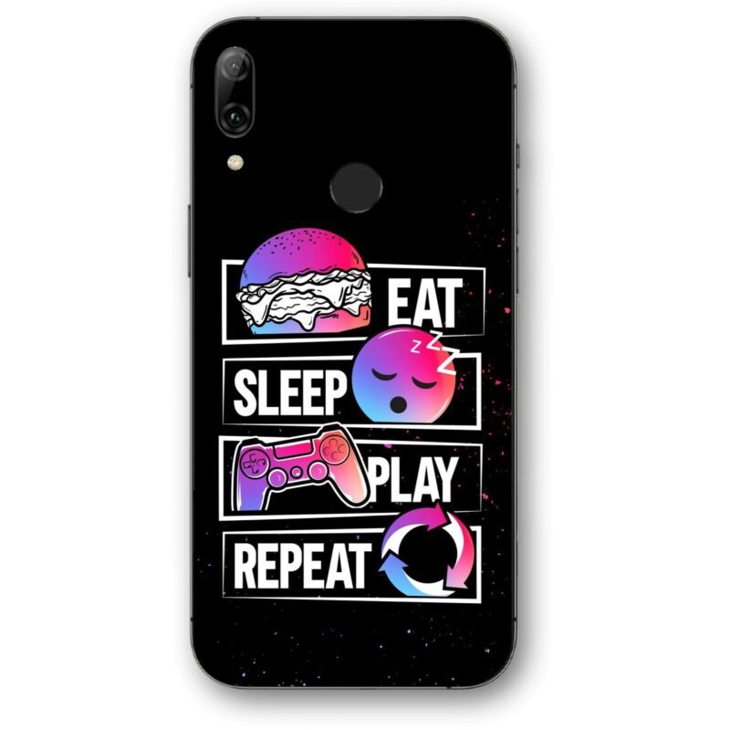 Eat sleep play θήκη κινητού 91208 για Honor 10 Lite