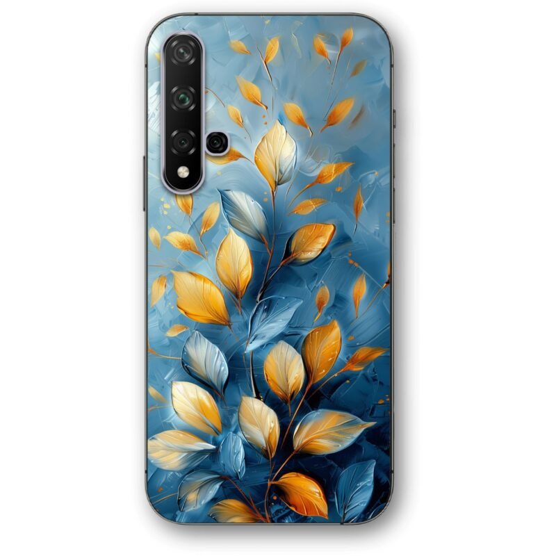 Leaves art θήκη κινητού 91217 για Honor 20