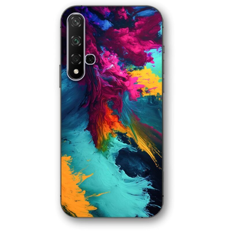 Colourful splash θήκη κινητού 91224 για Honor 20