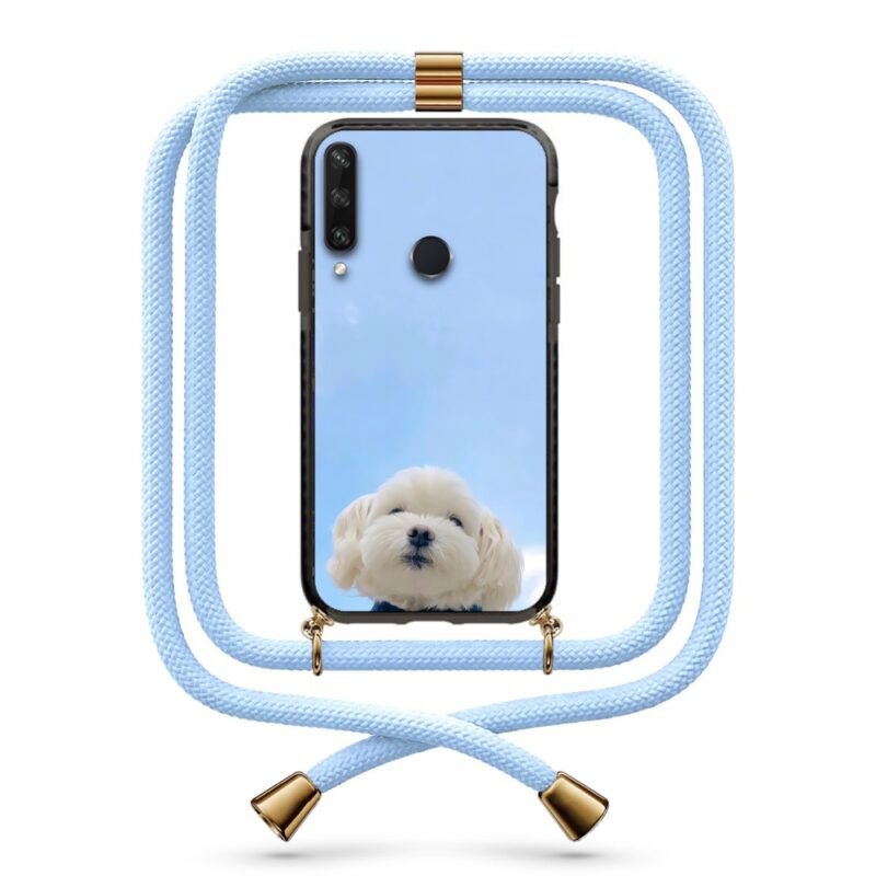Dog face θήκη με κορδόνι & σχέδιο 9948 για Huawei Y6P 2020