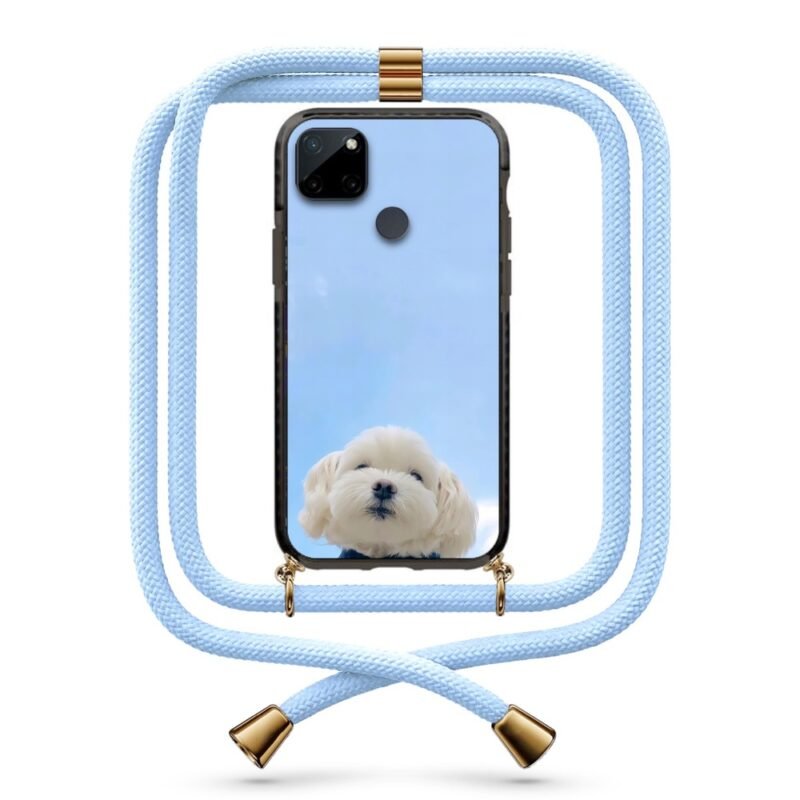 Dog face θήκη με κορδόνι & σχέδιο 9948 για Realme C21Y
