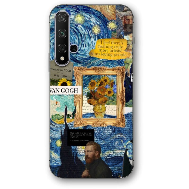 Van Gogh θήκη κινητού 91180 για Honor 20
