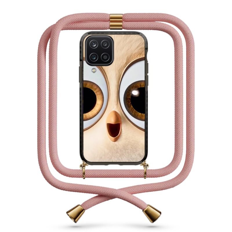 Bird face θήκη με κορδόνι & σχέδιο 9830 για Galaxy A12