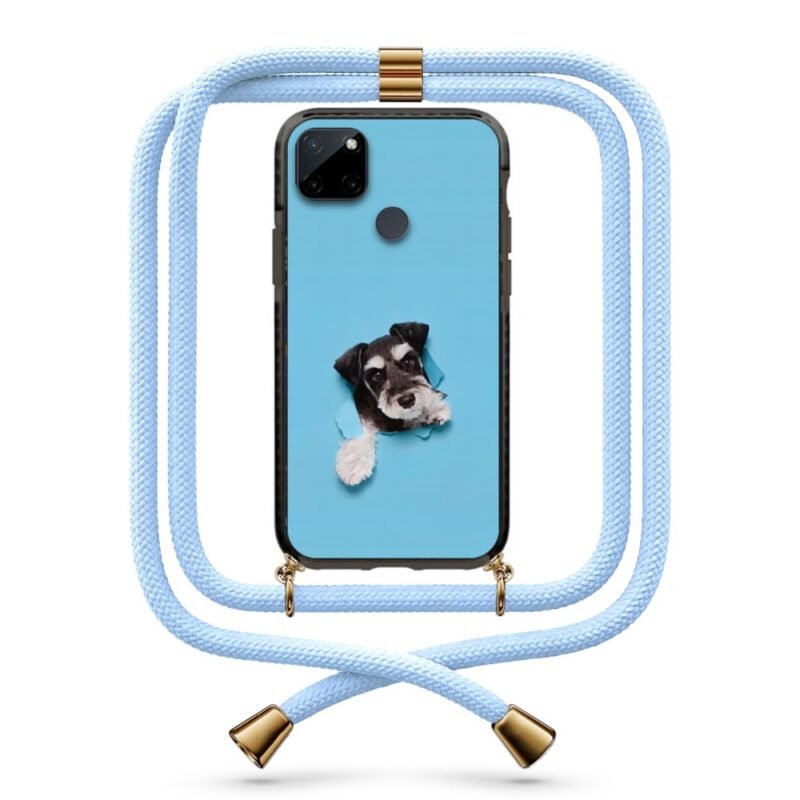 Dog out of wall θήκη με κορδόνι & σχέδιο 9950 για Realme C21Y