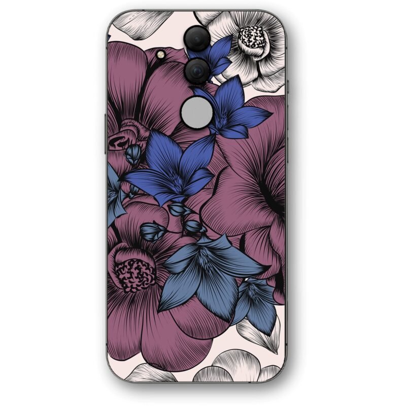 Floral θήκη κινητού 91258 για Huawei Mate 20 Lite