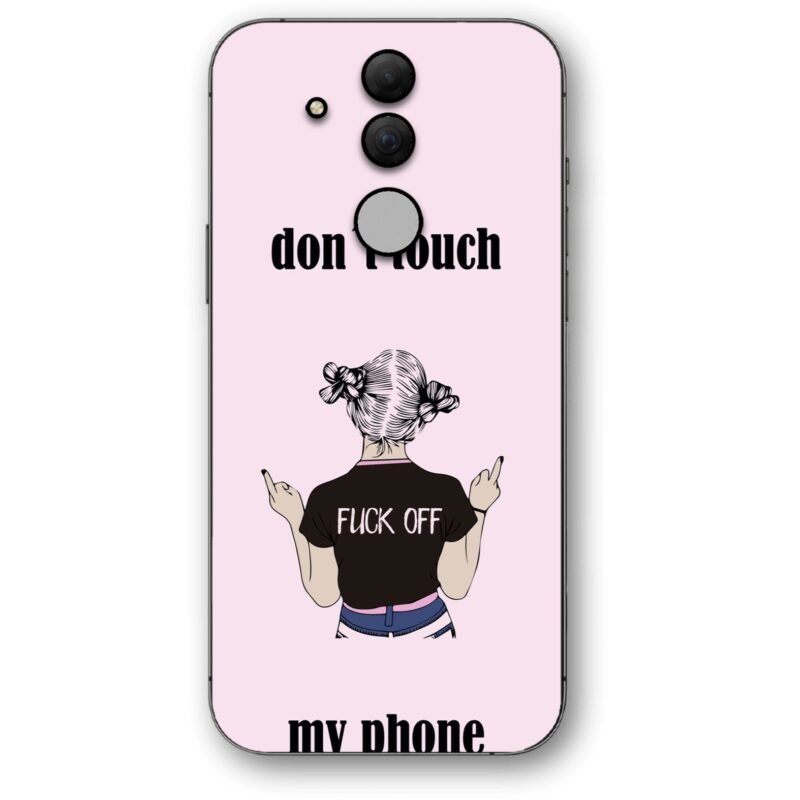 Don't touch my phone θήκη κινητού 91366 για Huawei Mate 20 Lite