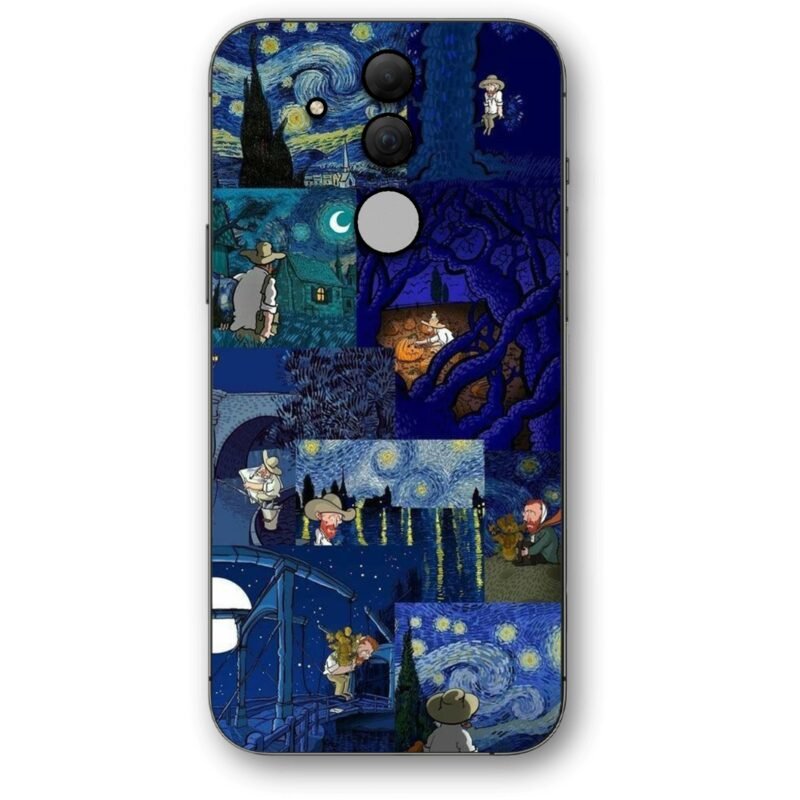 Van Gogh mix θήκη κινητού 91384 για Huawei Mate 20 Lite