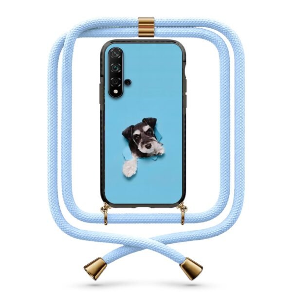 Dog out of wall θήκη με κορδόνι & σχέδιο 9950 για Huawei Nova 5T