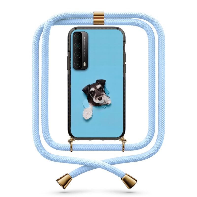 Dog out of wall θήκη με κορδόνι & σχέδιο 9950 για Huawei P Smart 2021
