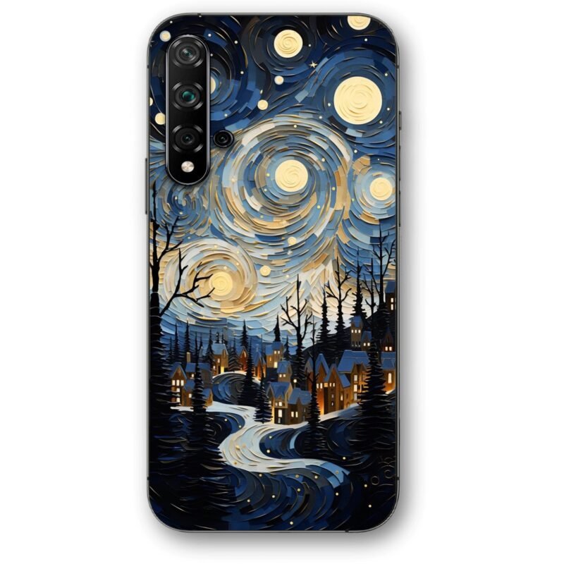 Night art θήκη κινητού 91187 για Huawei Nova 5T
