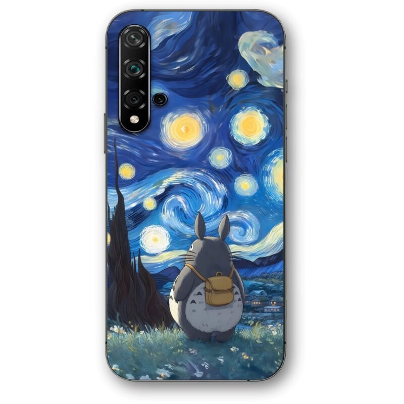 Starry night bunny θήκη κινητού 91189 για Huawei Nova 5T