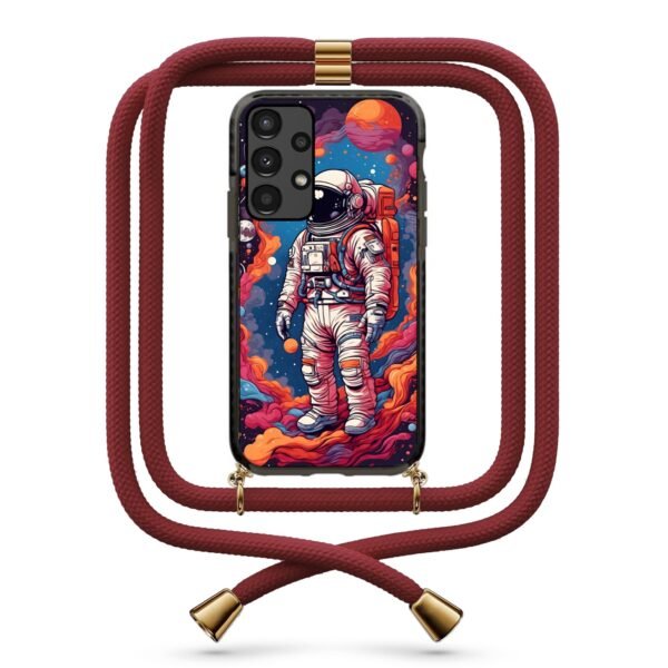 Astronaut θήκη με κορδόνι & σχέδιο 9811 για Galaxy A13 4G