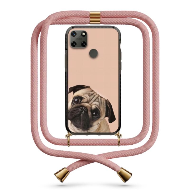 Pug θήκη με κορδόνι & σχέδιο 9953 για Realme C25Y
