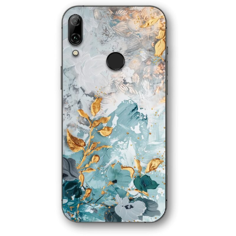 Flowers art θήκη κινητού 91220 για Huawei P Smart 2019