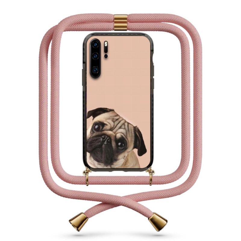 Pug θήκη με κορδόνι & σχέδιο 9953 για Huawei P30 Pro