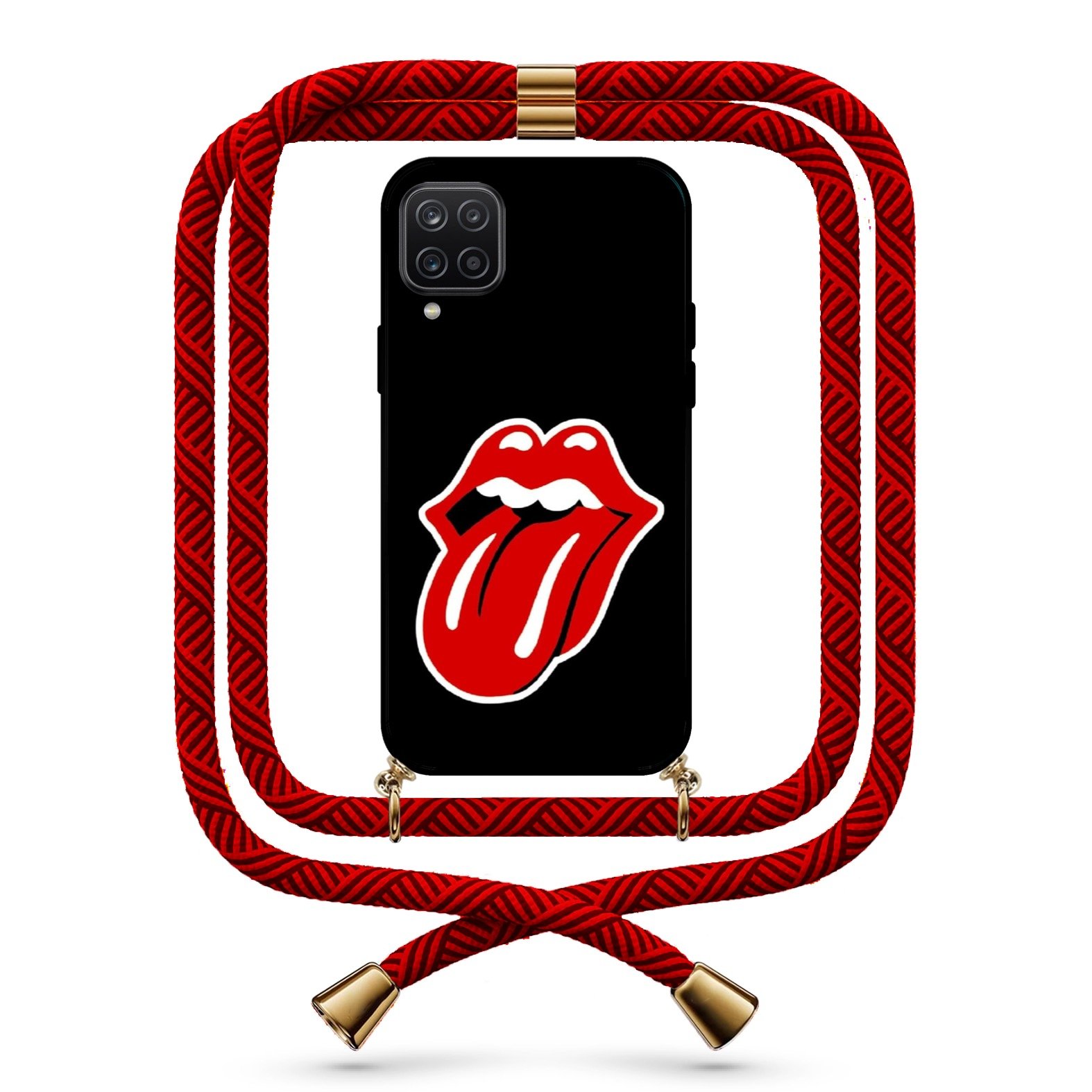 Kiss θήκη με κορδόνι & σχέδιο 9766 για Galaxy A12