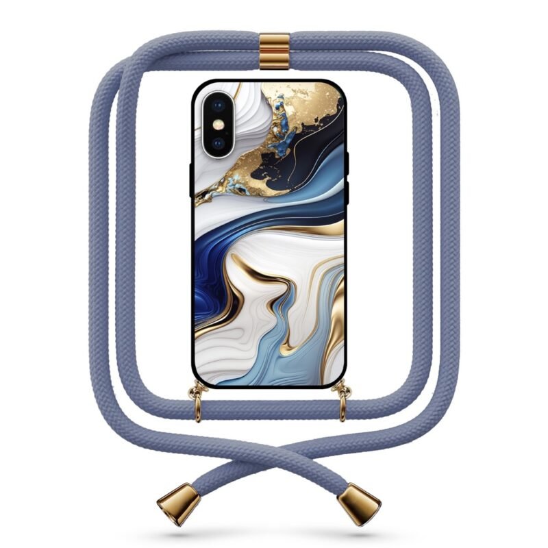 Abstract θήκη κινητού με κορδόνι 9721 γιά iPhone Xs Max