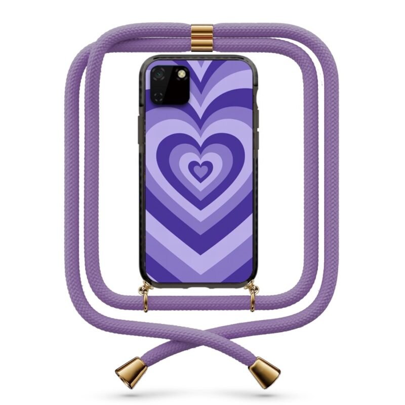 Heart illusion θήκη με κορδόνι & σχέδιο 9847 για Huawei Y5P 2020