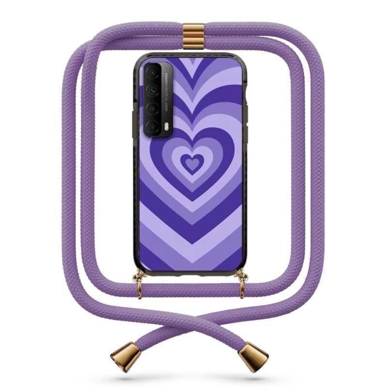 Heart illusion θήκη με κορδόνι & σχέδιο 9847 για Huawei P Smart 2021