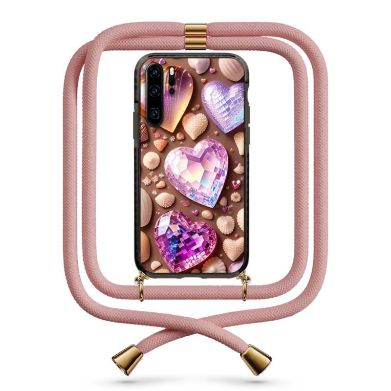 Heart gems θήκη με κορδόνι & σχέδιο 9956 για Huawei P30 Pro