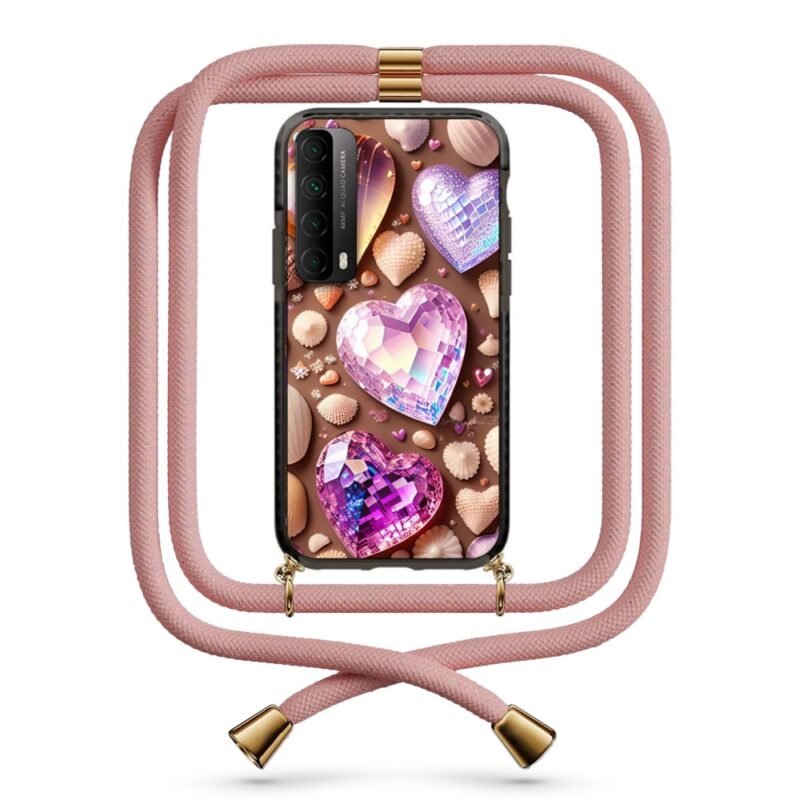 Heart gems θήκη με κορδόνι & σχέδιο 9956 για Huawei P Smart 2021