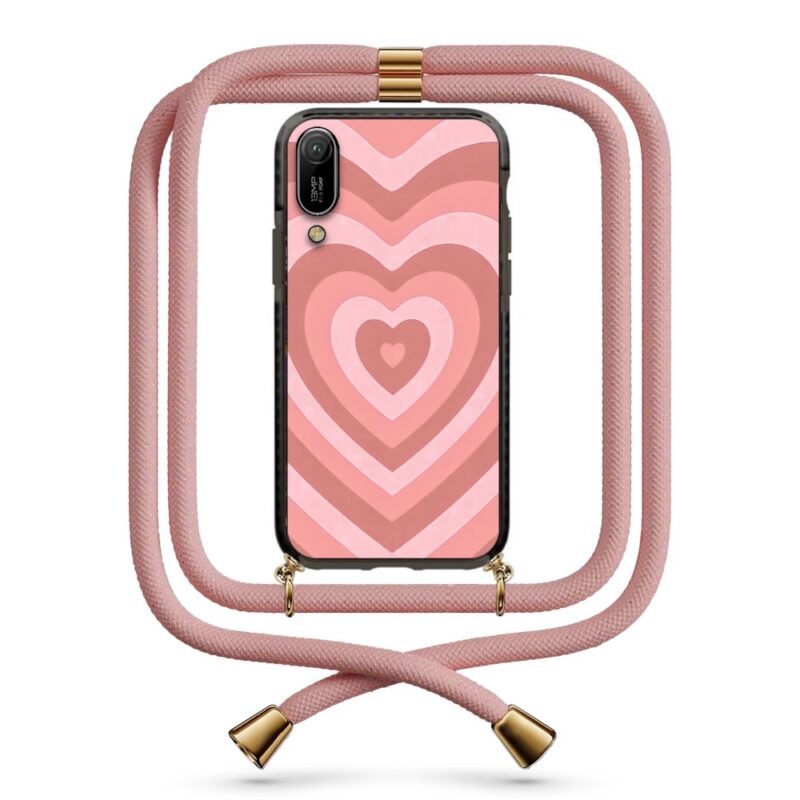 Heart illusion θήκη με κορδόνι & σχέδιο 9957 για Huawei Y6 2019