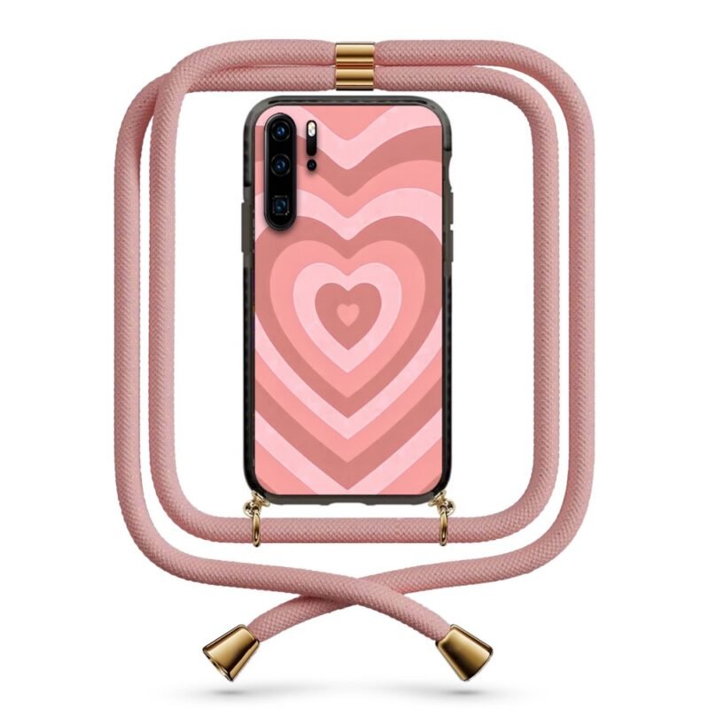 Heart illusion θήκη με κορδόνι & σχέδιο 9957 για Huawei P30 Pro