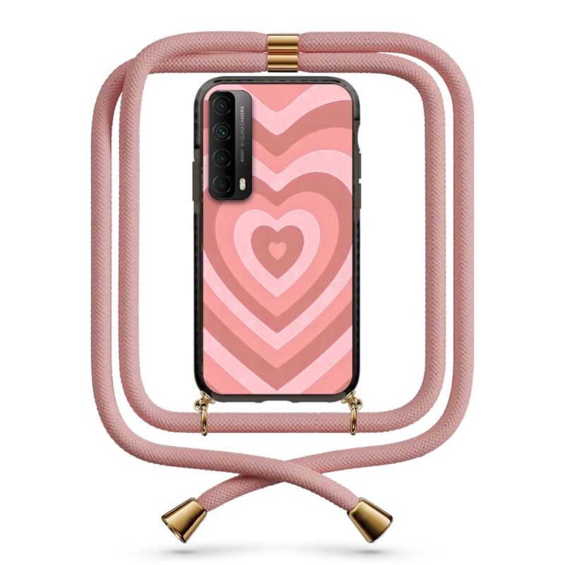 Heart illusion θήκη με κορδόνι & σχέδιο 9957 για Huawei P Smart 2021