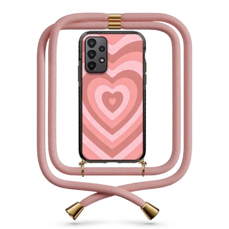 Heart illusion θήκη με κορδόνι & σχέδιο 9957 για Galaxy A23