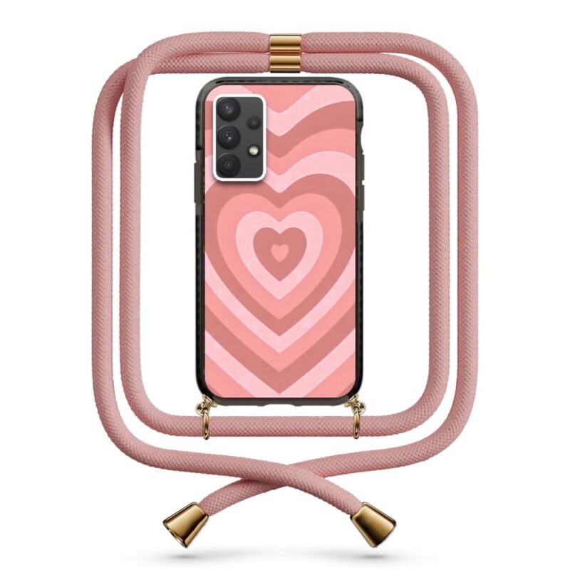 Heart illusion θήκη με κορδόνι & σχέδιο 9957 για Galaxy A32 4G